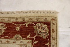 Oushak Hand Knotted Rug, 4x6 Traditional Rug