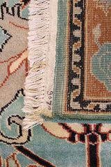 Geometric Wool Rug, Indian Floral Rug