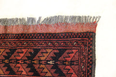 Afghan Tribal Rug, 4x6 Hand Knotted Rug