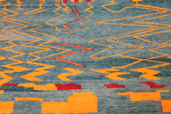 Gabbeh Rug, 6x9 Rug, Hand Knotted Rug