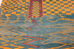 Gabbeh Rug, 6x9 Rug, Hand Knotted Rug