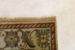 3x5 Oriental Rug, Indian Area Rug, Turkish Knot Rug