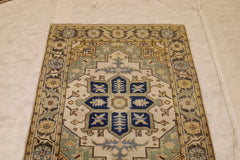 4x6 Persian Rug, Indian Area Rug, Serapi Design Rug