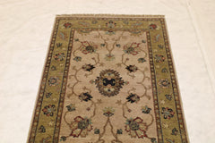 4x6 Hand Knotted Rug, Indian Oriental Rug