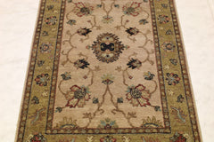 4x6 Hand Knotted Rug, Indian Oriental Rug
