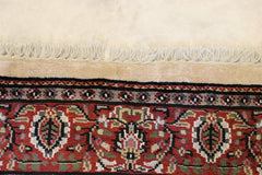 Kashmiri Rug, 4x6 Indian Rug, Hand Knotted Rug