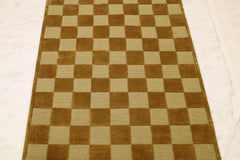 4x6 Modern Rug, Indian Geometric Rug