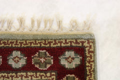 Oushak Runner Rug, Indian Hand Knotted Runner