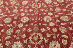 Hand Knotted Indian Rug, 8x10 Area Rug, Wool Rug