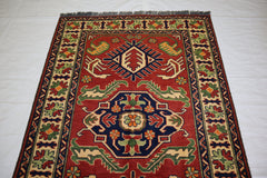 3x5 Afghan Rug, Hand Knotted Traditional Rug