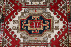Kazak Rug, 3x5 Indian Rug, Hand Knotted Rug