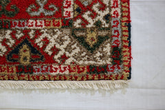 Kazak Rug, 3x5 Indian Rug, Hand Knotted Rug