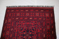 3x5 Tribal Rug, Afghan Khal Mohammadi Rug