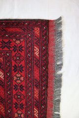 3x5 Tribal Rug, Afghan Khal Mohammadi Rug