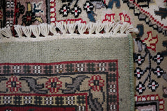 8x10 Hand Knotted Rug, Indian Jammu Kashmir Rug