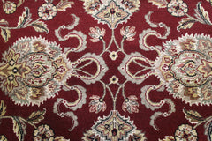 Jaipur Round Rug, 9x9 Hand Knotted Rug, Indian Round Rug