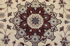 Pak Persian Rug, 9x9 Round Rug, Hand Knotted Rug