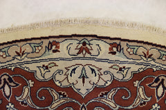 Pak Persian Rug, 9x9 Round Rug, Hand Knotted Rug