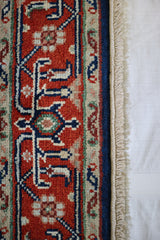 Indian Serapi Rug, Hand Knotted Oriental Rug