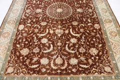 Silk Flower Rug, Oriental Rug, Indian Rug