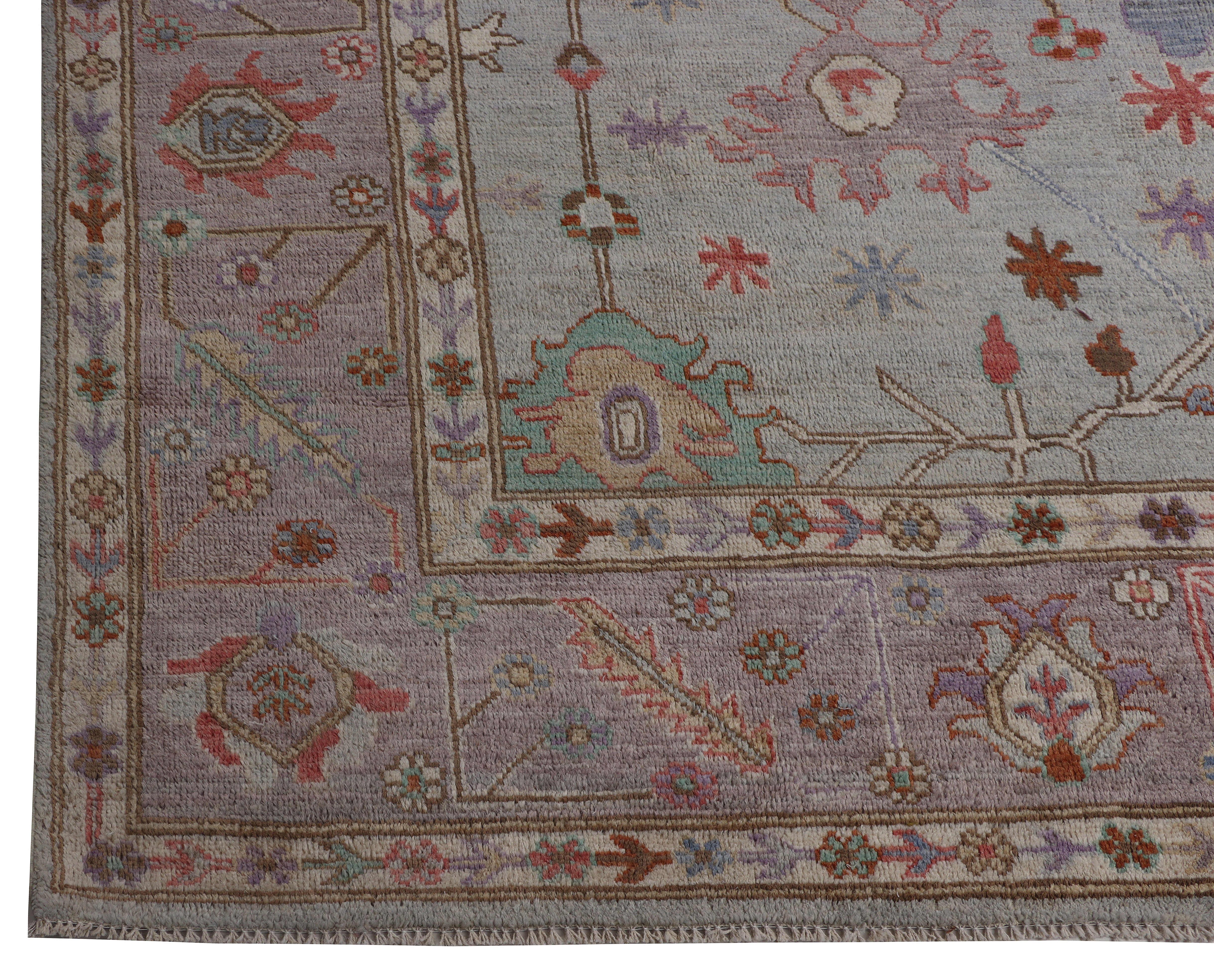 Afghan Rug, Oushak Rug, Hand Knotted Rug, 8x10 Rug