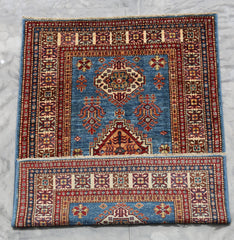 Chobi Rug, Wool Oriental Rug, Hand Knotted, 4x5 Rug