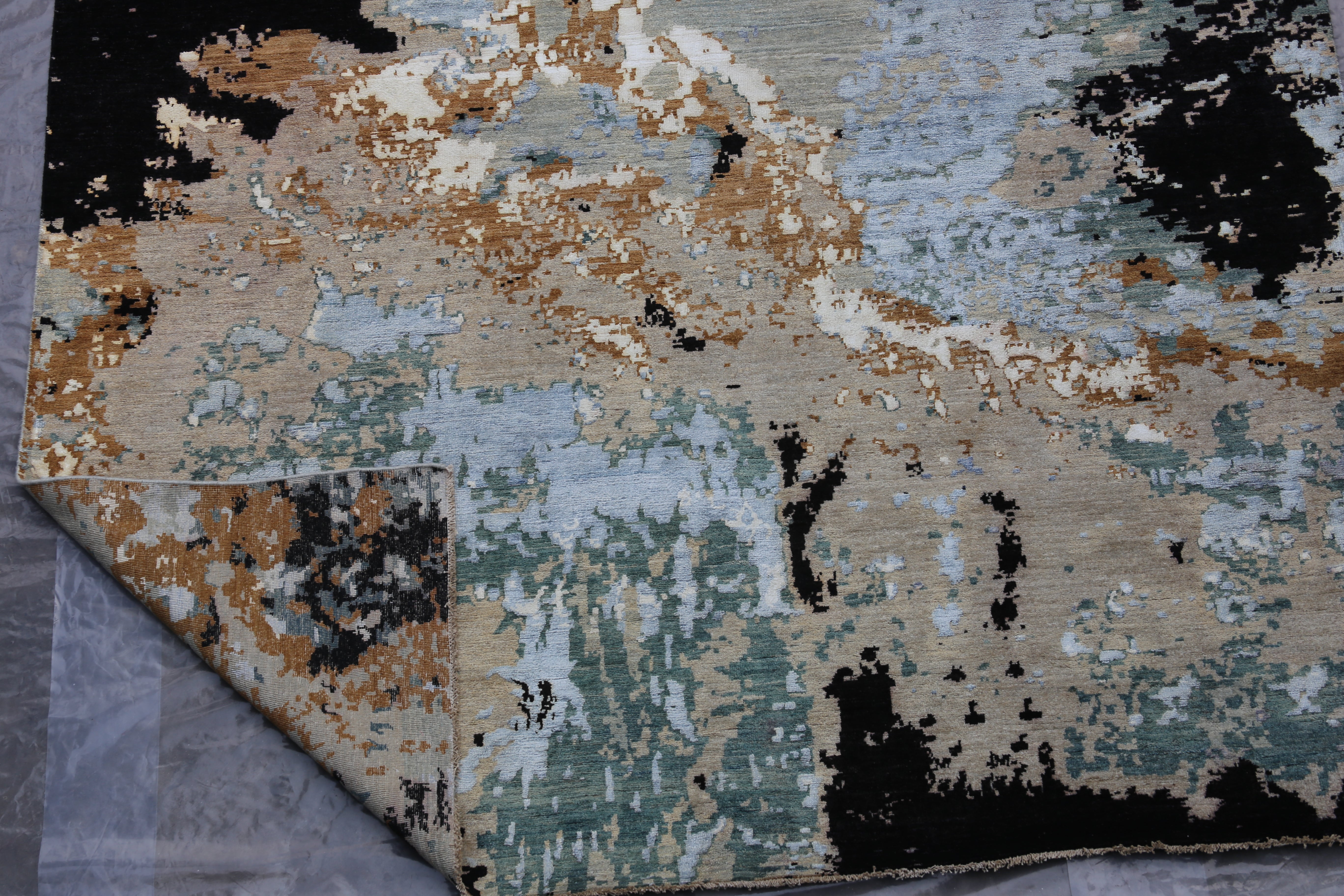 Multicolor Rug, Chobi Rug, Natural Dye, Afghanistan Rug