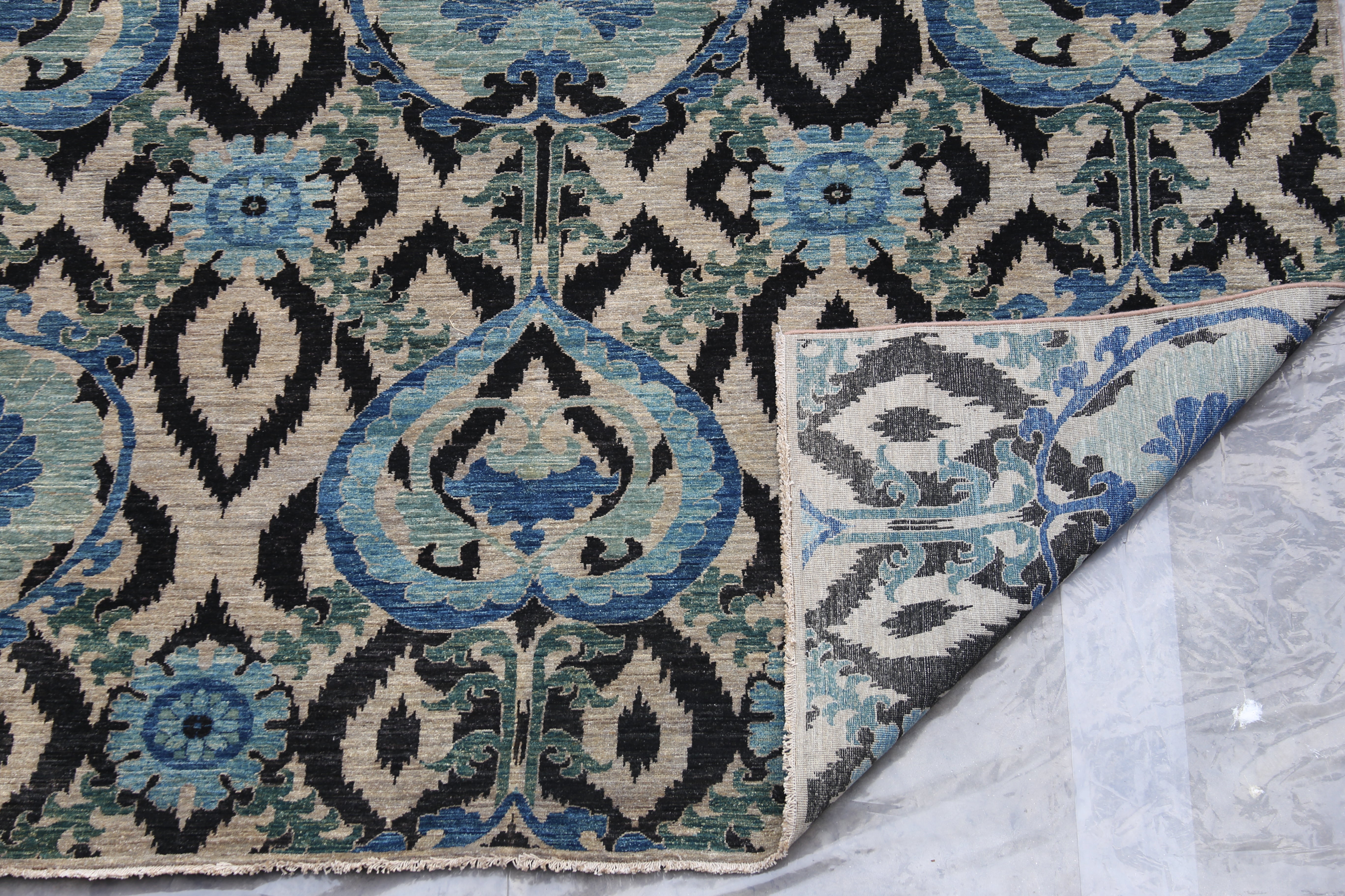 Afghan Rug, Multicolored, Chobi Rug, Tribal Rug