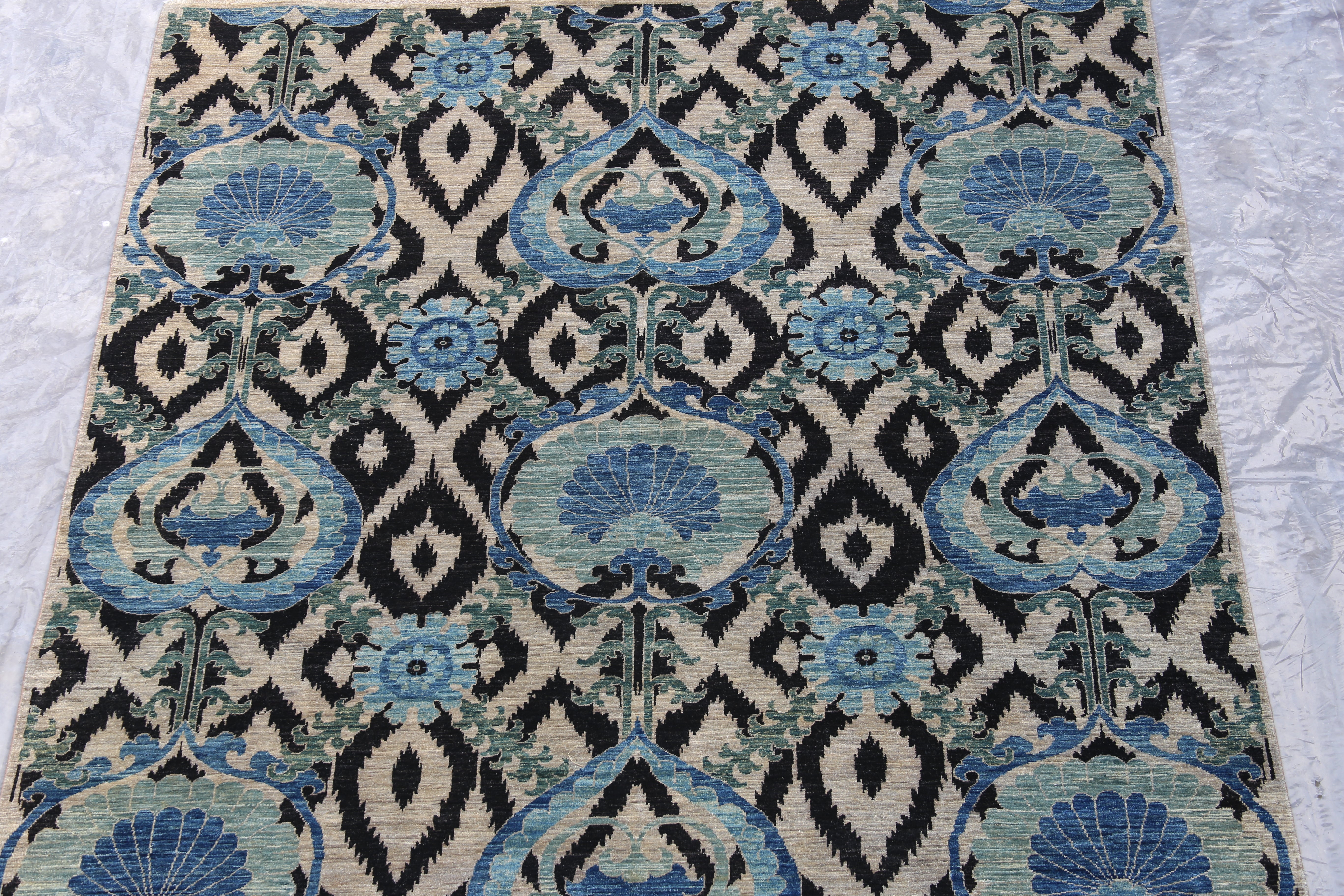 Afghan Rug, Multicolored, Chobi Rug, Tribal Rug