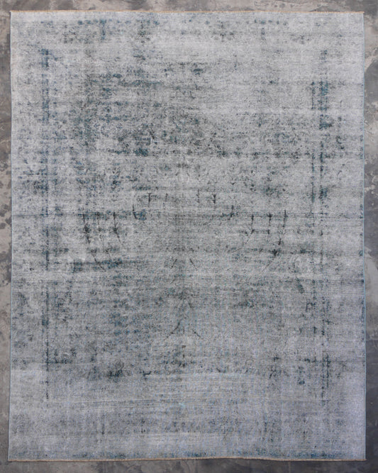 Vintage Rug, Wool Oriental Rug, Kayseri Rug, 9x13 Rug