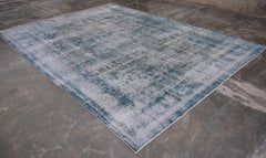 Vintage Area Rug, Turkish Rug, Vegetable Dye, 10x13 Rug