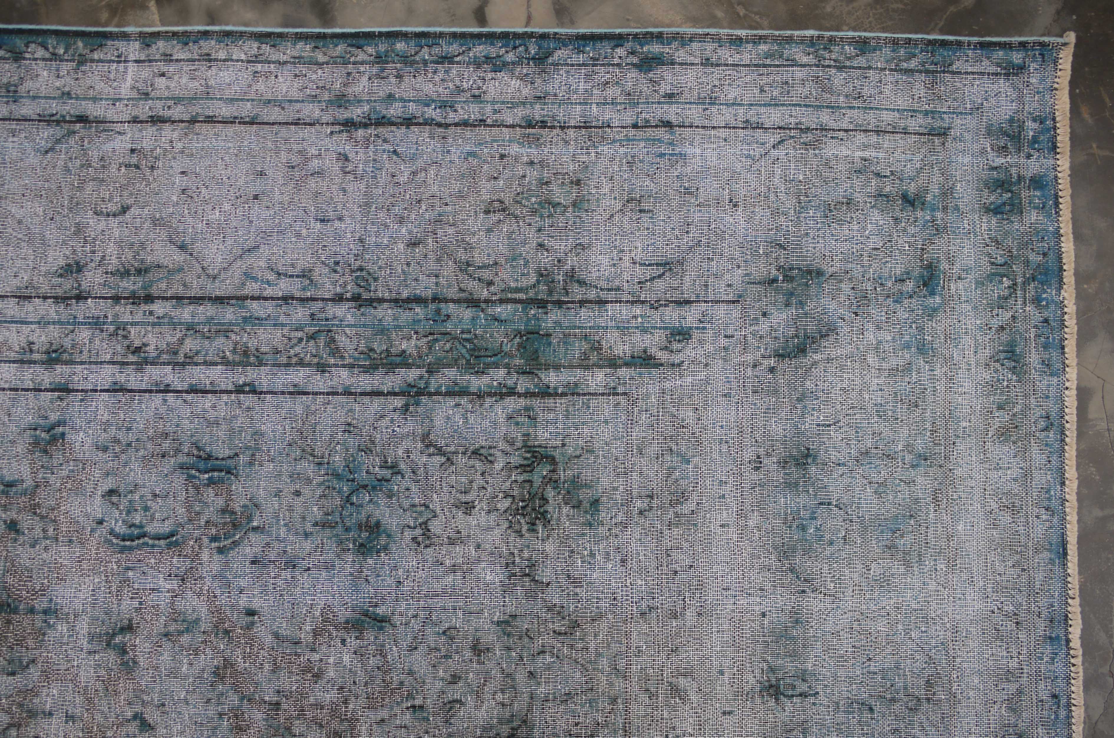 Vintage Area Rug, Turkish Rug, Vegetable Dye, 10x13 Rug