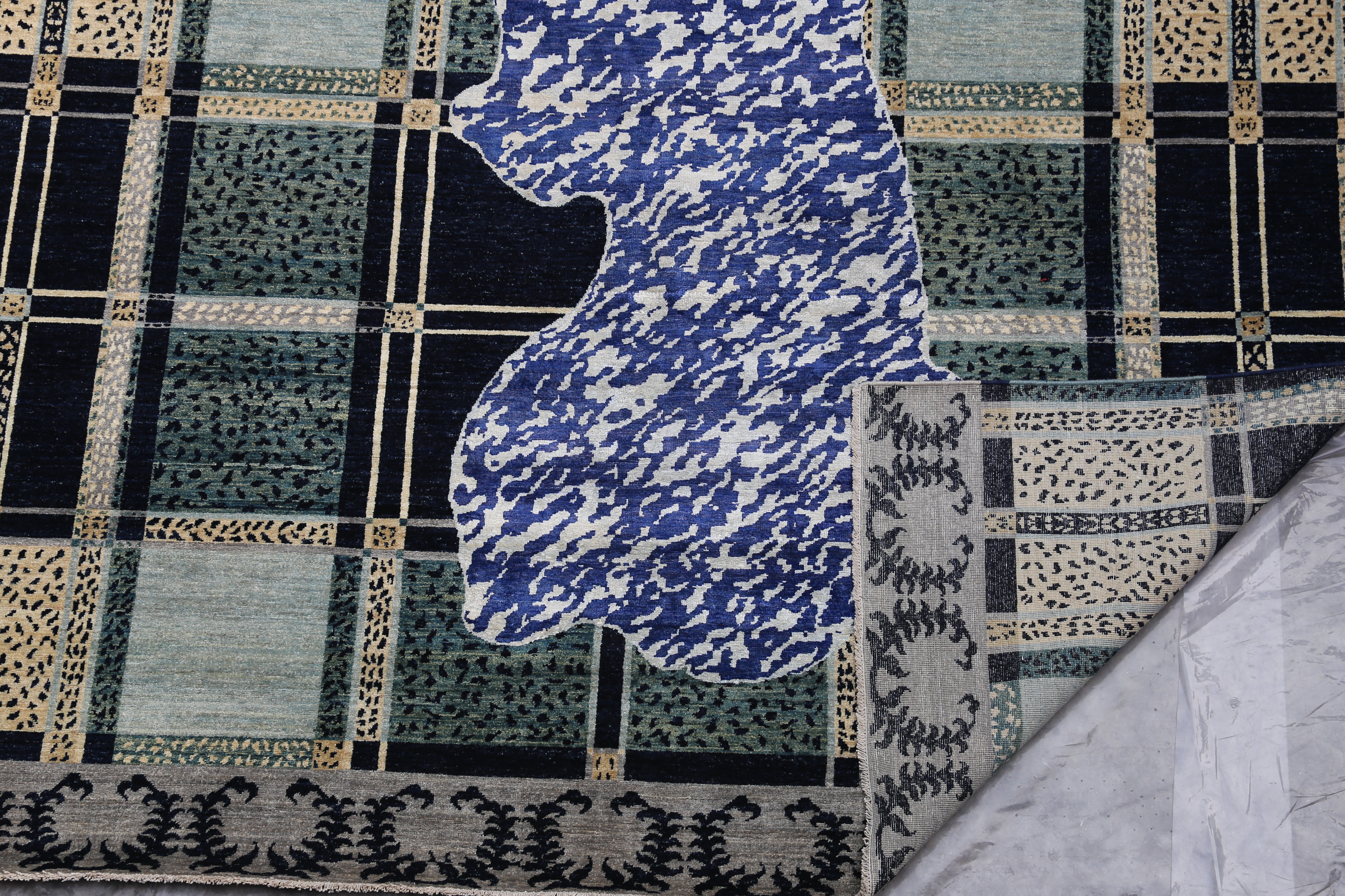 Chobi Rug, Colorful Area Rug, Oriental Rug, 9x12 Rug