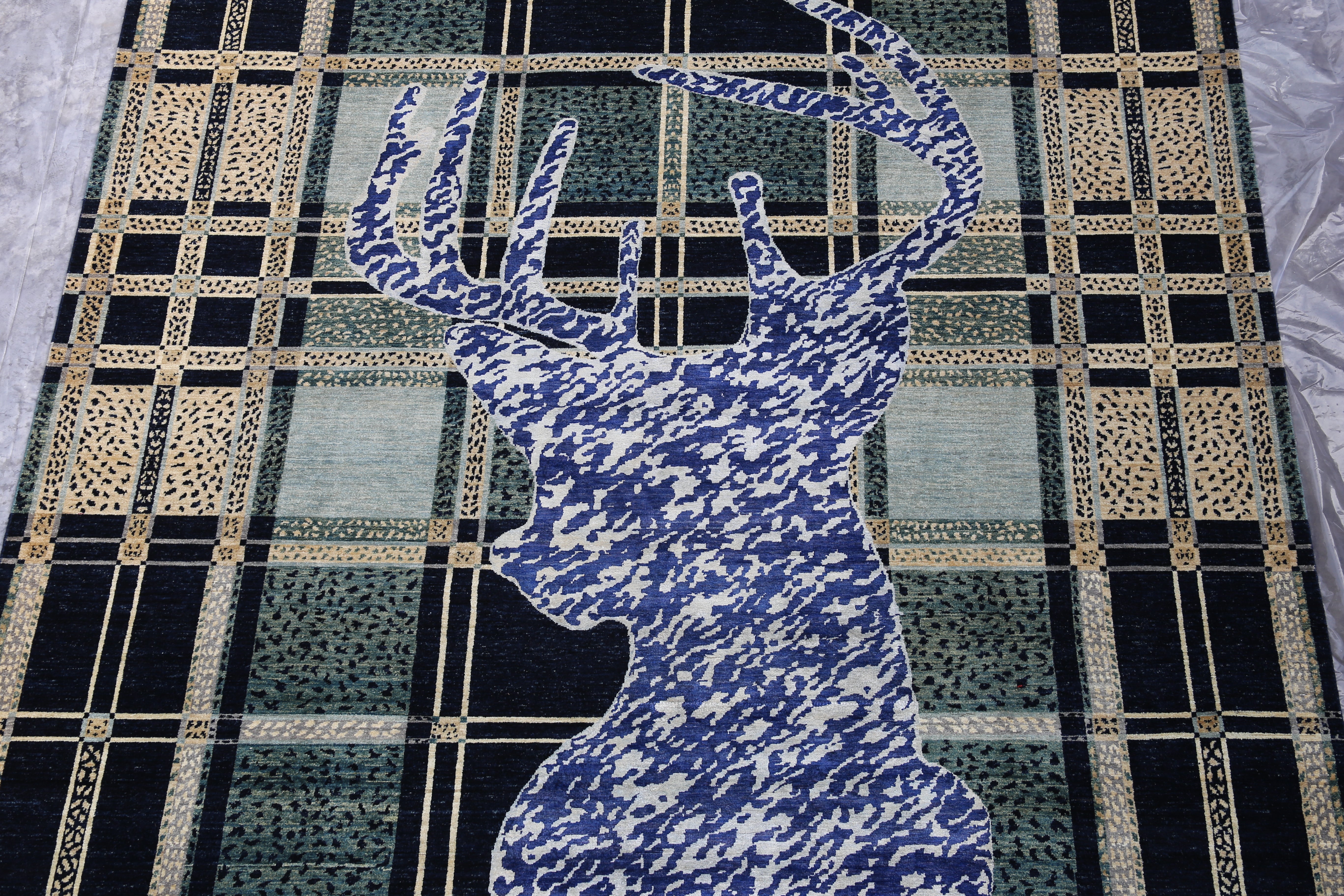 Chobi Rug, Colorful Area Rug, Oriental Rug, 9x12 Rug