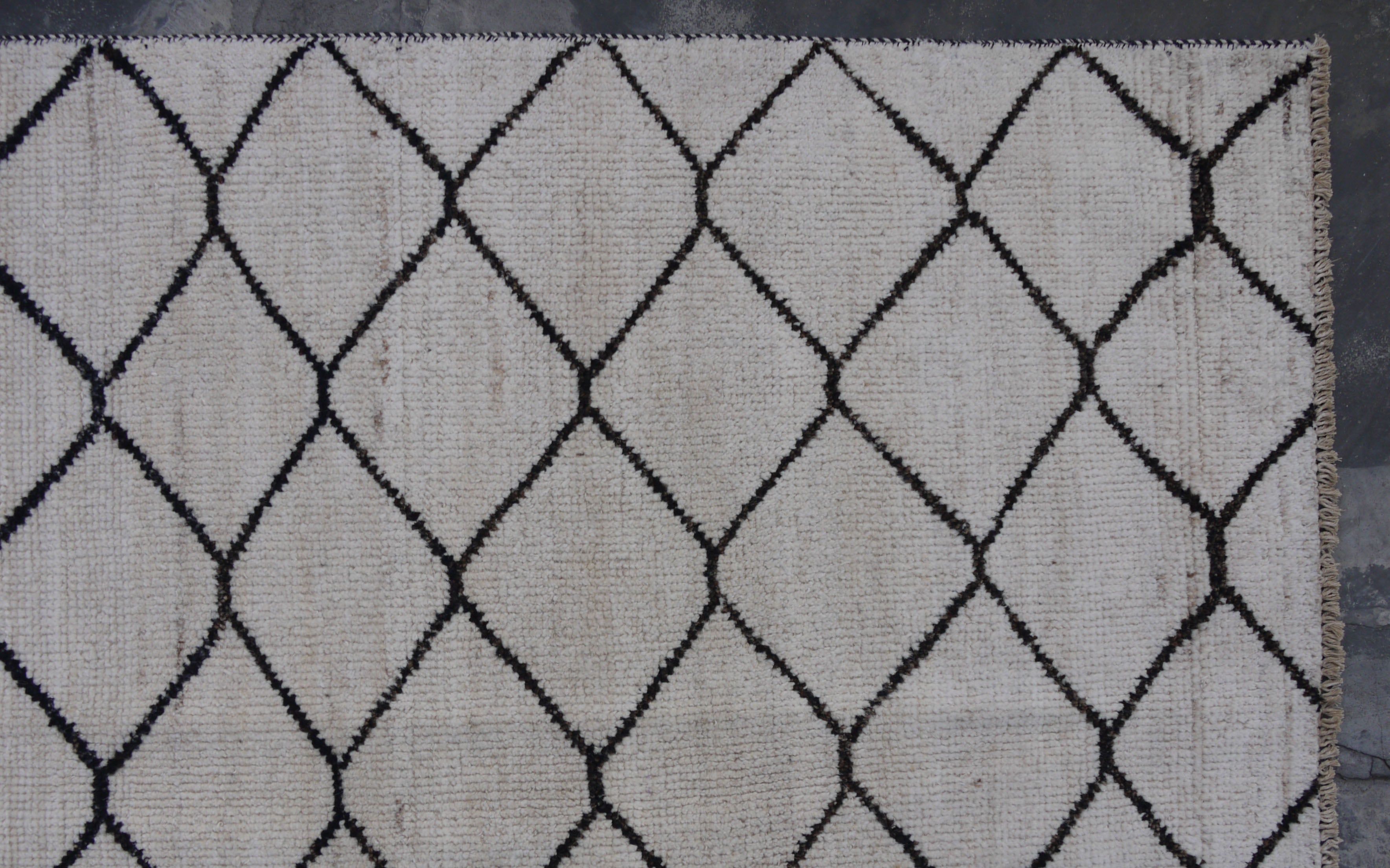 Contemporary Rug, Wool Rug, Vegetable Dye Rug