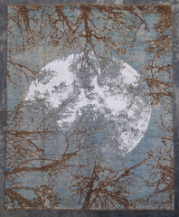 Contemporary Rug, Fine Quality Rug, Hand Knotted Area Rug