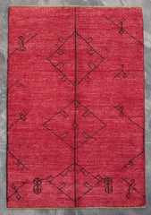 Moroccan Rug, Afghan Rug, Traditional Rug, 4x6 Rug