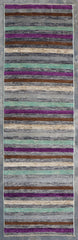 Contemporary Rug, Wool Runner Rug, Multicolored, Hallway Runners