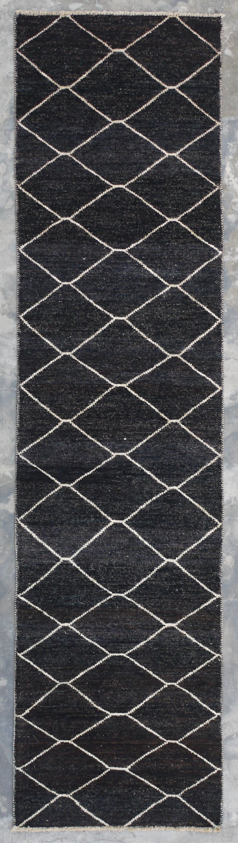 Moroccan Rug, Afghan Runner, Hand Knotted Rug, Entryway Runne