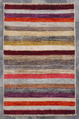 Multicolor Rug, Contemporary Rug, Hand Knotted Wool Rug