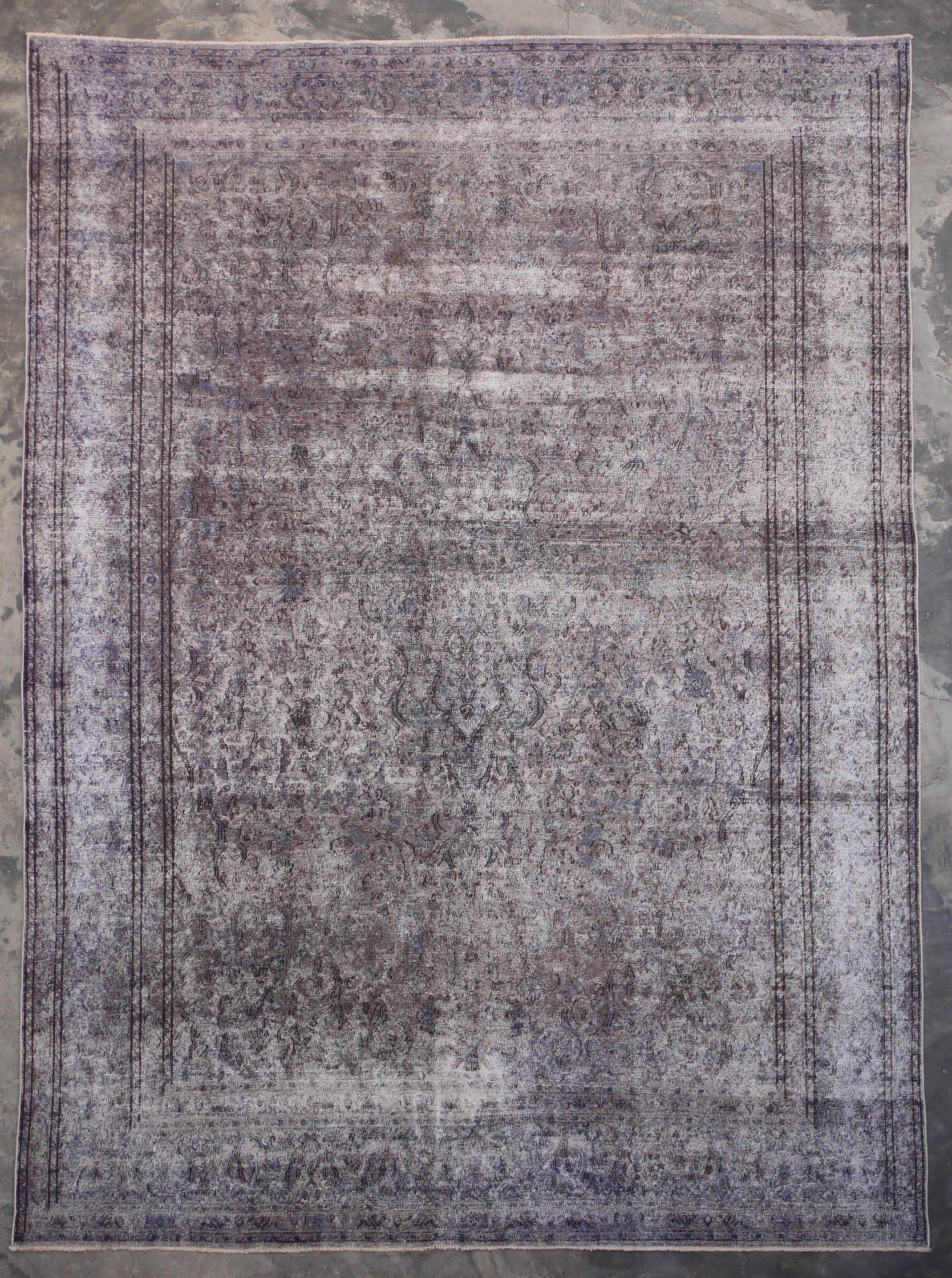 Vintage Area Rug, Turkish Rug, Vegetable Dye Rug, 9x13 Rug