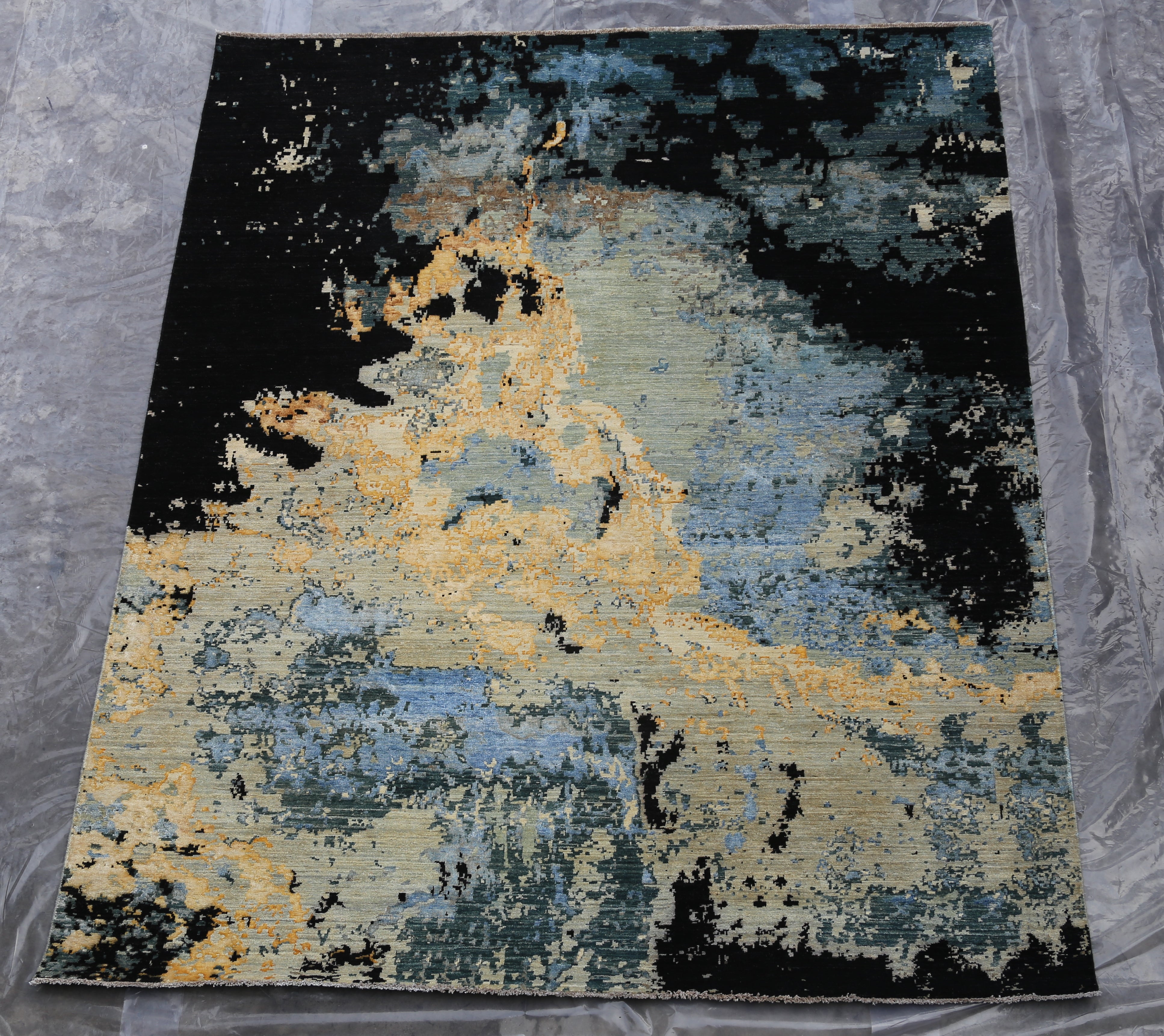 Multicolored Rug, Afghan Rug, Chobi Rug, Authentic Rug