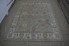 Oushak Rug, Hand Knotted Rug, Afghan Oriental Rug, 8x10 Rug