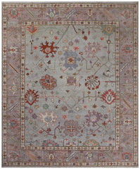 Afghan Rug, Oushak Rug, Hand Knotted Rug, 8x10 Rug