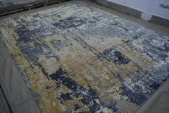 Contemporary Rug, Multi Colored Area Rug, Wool Rug