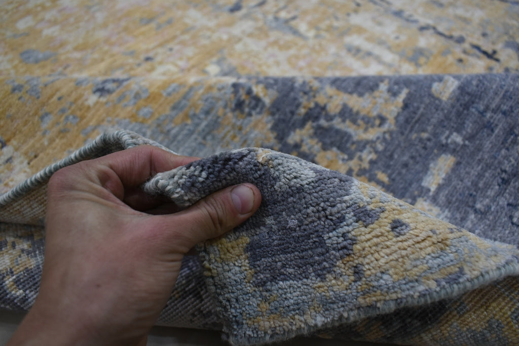 Contemporary Rug, Multi Colored Area Rug, Wool Rug