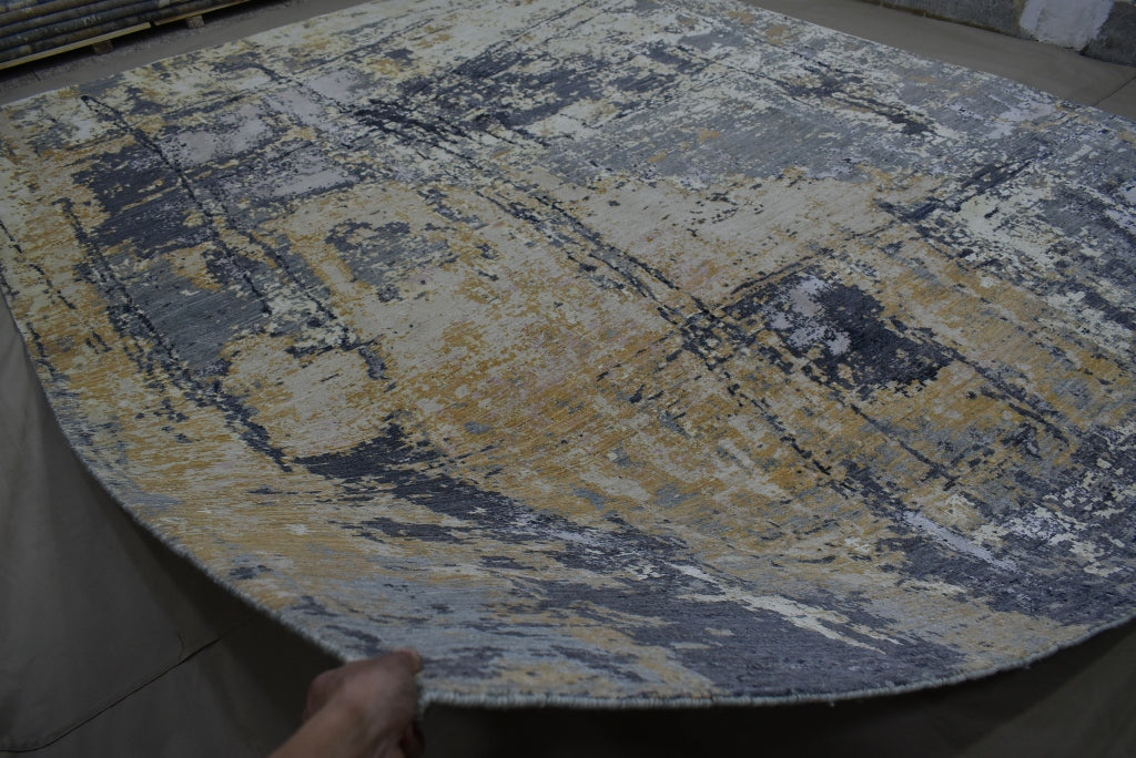 Contemporary Rug, Multi Colored Area Rug, Wool Rug