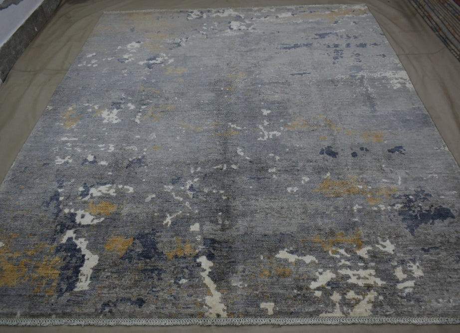 Multicolor Contemporary Rug, Traditional Wool Rug, Rugs For Living Room