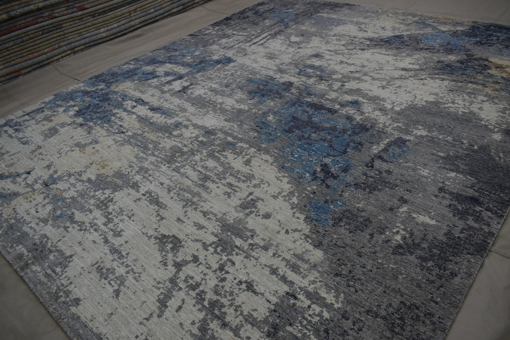 Contemporary Rug, Multi Colored Wool Rug, Rugs To Go