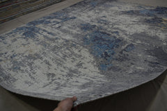 Contemporary Rug, Multi Colored Wool Rug, Rugs To Go